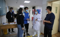 贵州省生态环境厅到毕节市第一人民医院督导辐射安全工作